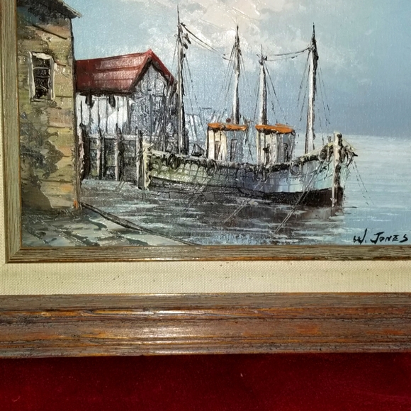 Original Oil Painting Signed and Professionally Framed by W Jones - Picture 2 of 8